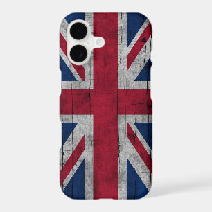 Vintage rustic Patriotic U.K. flag iPhone 17 Case