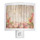 Vintage Rustic Romantic Roses Wood