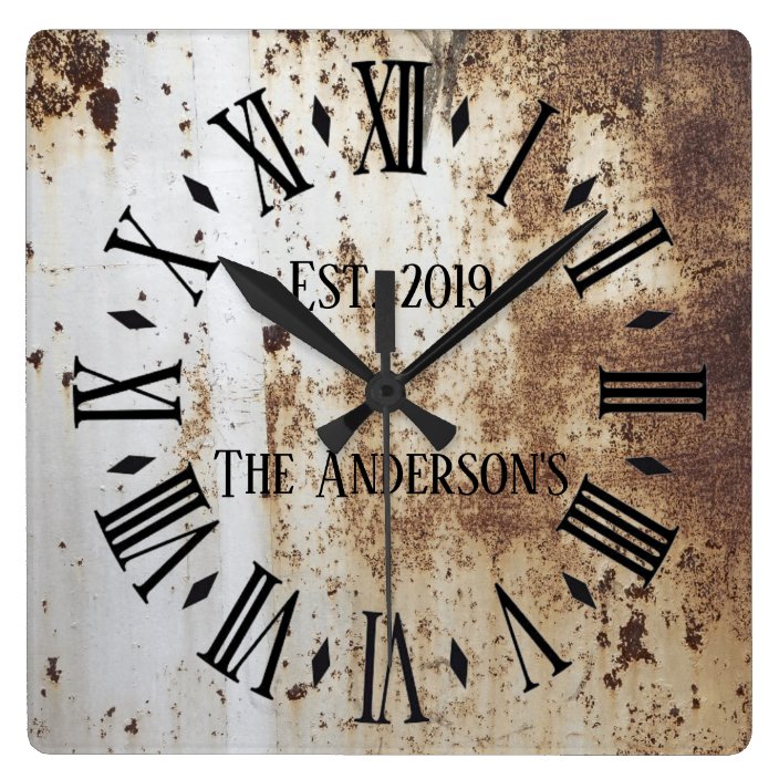 Vintage Rustic Shabby Chic Distressed Antique Square Wall Clock Zazzle Com - Shabby Chic Wall Clocks Vintage Rustic Shabby Chic Distressed Antique Square Wall Clock Zazzle Com - Shabby Chic Wall Clocks