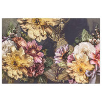 Vintage Texture Rustic Floral Decoupage Tissue Paper, Zazzle