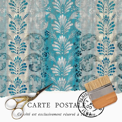 Vintage Rustic Texture Victorian Decoupage   Tissue Paper