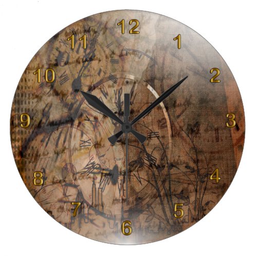 Vintage Rustic Time Clock Design