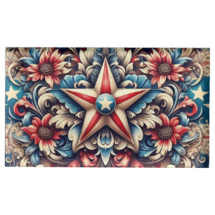 Vintage/rustic USA/Patriotic Place Card Holder