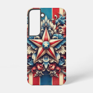 Vintage/rustic USA/Patriotic  Samsung Galaxy S22 Case