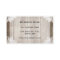 Vintage Rustic Wooden Lace Custom Business Cards