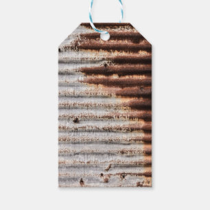 Vintage Rusty Metal Gift Tags