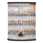 Vintage Rusty Metal Lamp Shade (Left)