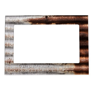 Vintage Rusty Metal Magnetic Frame