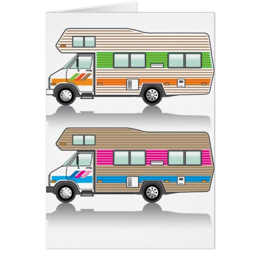 Vintage RV Cards (Front)
