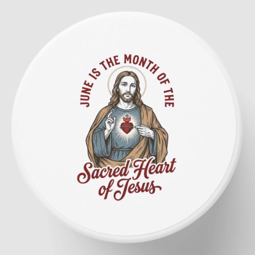 Vintage Sacred Heart of Jesus June Religious Shirt Mini Candle Favors
