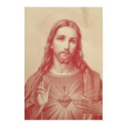 Vintage Sacred Heart of Jesus Poster