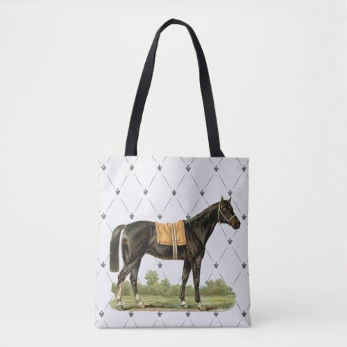 Vintage Saddle Horse Tote Bag