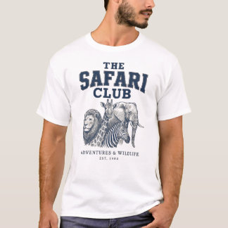 Vintage Safari Club | Wildlife Adventure Vintage T-Shirt