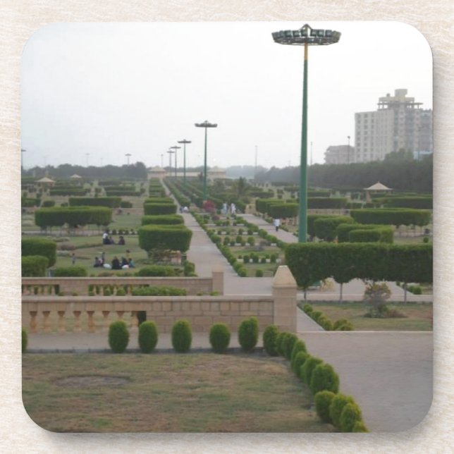 Vintage Safari Hakuna Matata Park.jpg Beverage Coaster (Front)