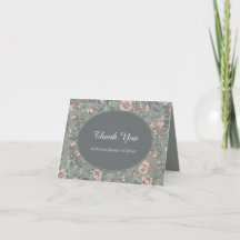 Vintage Sage Green Dusty Rose Bridal Shower