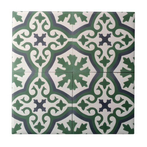 vintage sage green tiles 