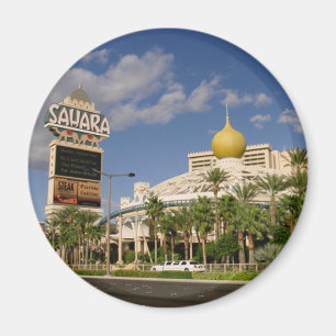 Vintage Sahara Hotel Las Vegas Magnet