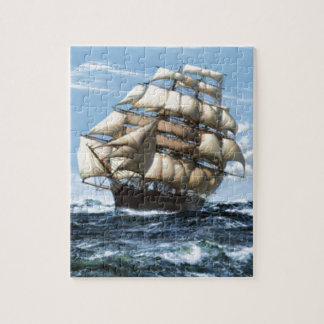 Vintage sailing ships jigsaw puzzle