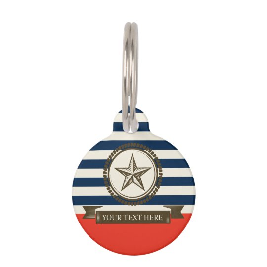Anchor Pet Dog Tag Anchor Pet Dog Tag
