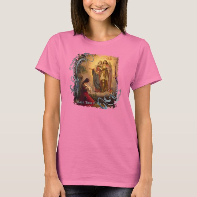 Vintage Saint Joan of Arc Women's T-Shirt (Front)