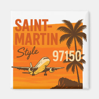 Vintage Saint-Martin SXM 97150 Magnet