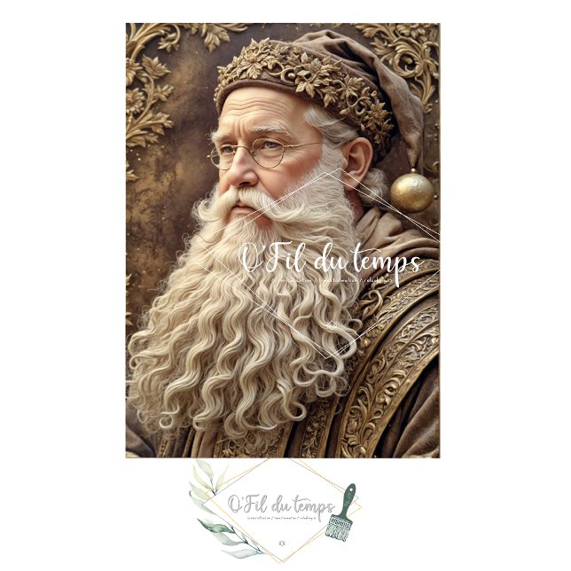 Vintage Saint-Nic Découpage Paper (Creator Uploaded)