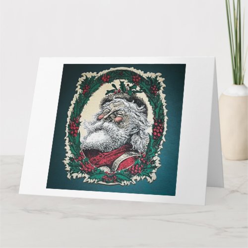 Vintage Saint Nicholas Christmas Santa Early 1900s Card