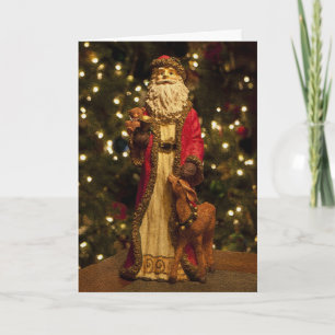 Vintage Saint Nicholas T1 Holiday Card