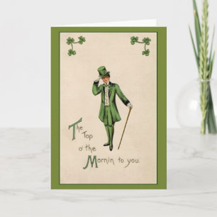 Vintage Saint Patrick's Day Greeting Card