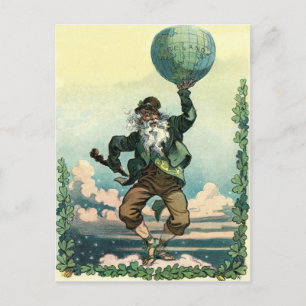 Vintage : Saint Patrick's day - Postcard