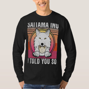 Vintage Saitama Inu Coin I Told You So Crypto Toke T-Shirt