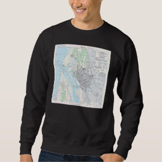 Vintage Sakata Japan Map 1945 Sweatshirt