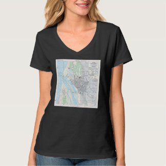 Vintage Sakata Japan Map 1945 T-Shirt