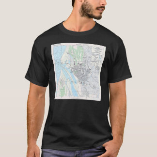 Vintage Sakata Japan Map 1945 T-Shirt