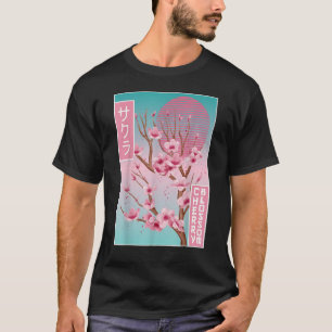 Vintage Sakura Cherry Blossom Japanese T-Shirt