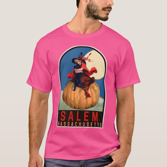 Vintage Salem Massachusetts T-Shirt (Front)