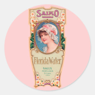 Vintage Salko Florida Water Perfume Label