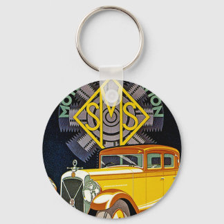 Vintage Salmson Automobile Ad Keychain