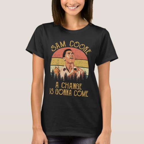 Vintage Sam Cooke A Change Is Gonna Come T_Shirt