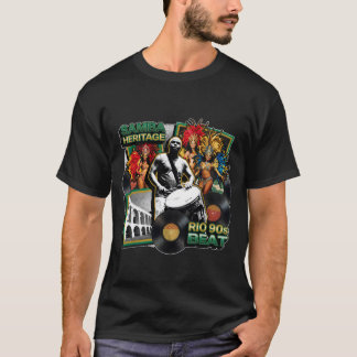 Vintage Samba Culture Heritage Rio de Janeiro T-Shirt