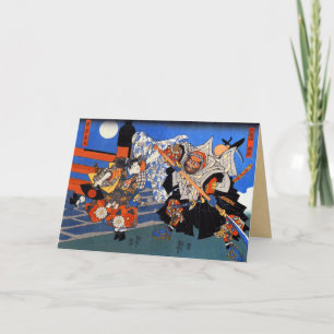 Vintage Samurai Japanese Greeting Cards
