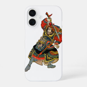 Vintage Samurai Warrior Asian Art iPhone 16 Case