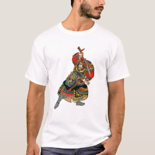 Vintage Samurai Warrior Asian Art T-Shirt