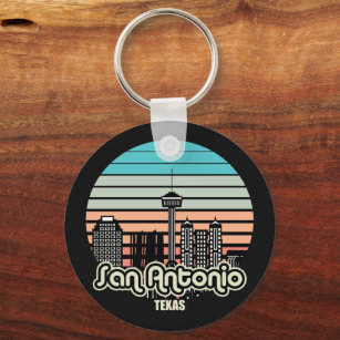 Vintage San Antonio Texas Keychain