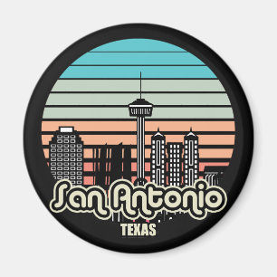Vintage San Antonio Texas Magnet
