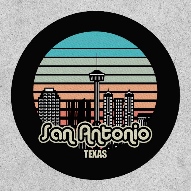 Vintage San Antonio Texas Patch (Front)