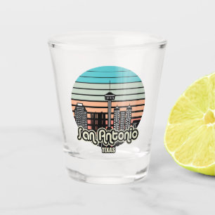 Vintage San Antonio Texas Shot Glass