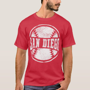 Vintage San Diego Baseball Baseball Team Gift T-Shirt