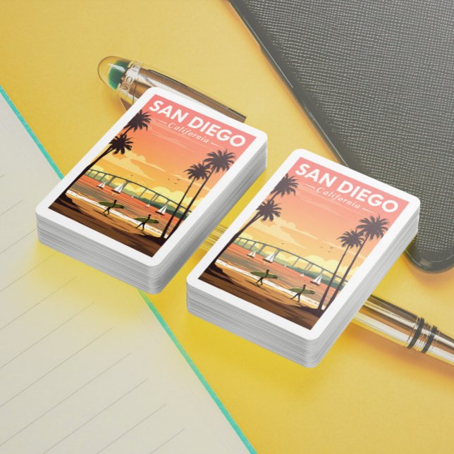 Vintage San Diego California Poker Cards (Creator Uploaded)