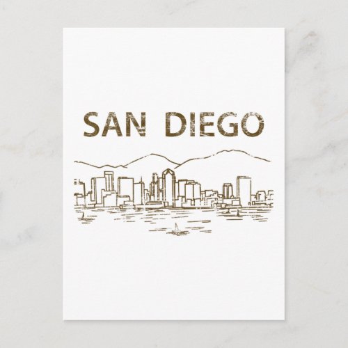 Vintage San Diego Postcard
